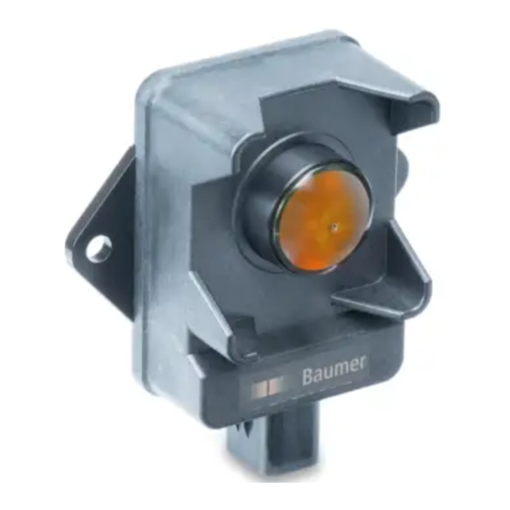 Baumer R600V.DAH5-11221283 Quick Start Manual
