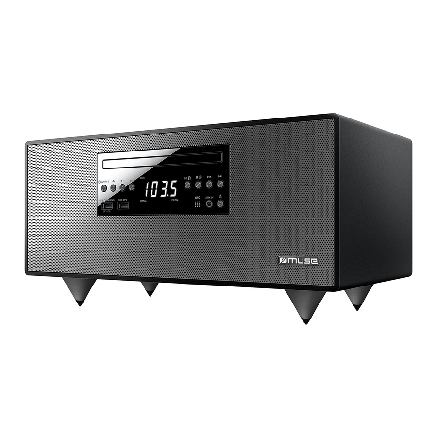 Muse M-690 BTC, M-690 DWTC Manual
