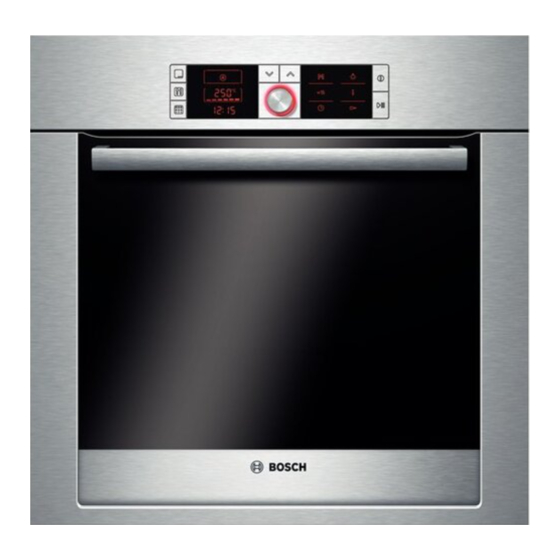 Bosch HBG76B6.0 Manuals