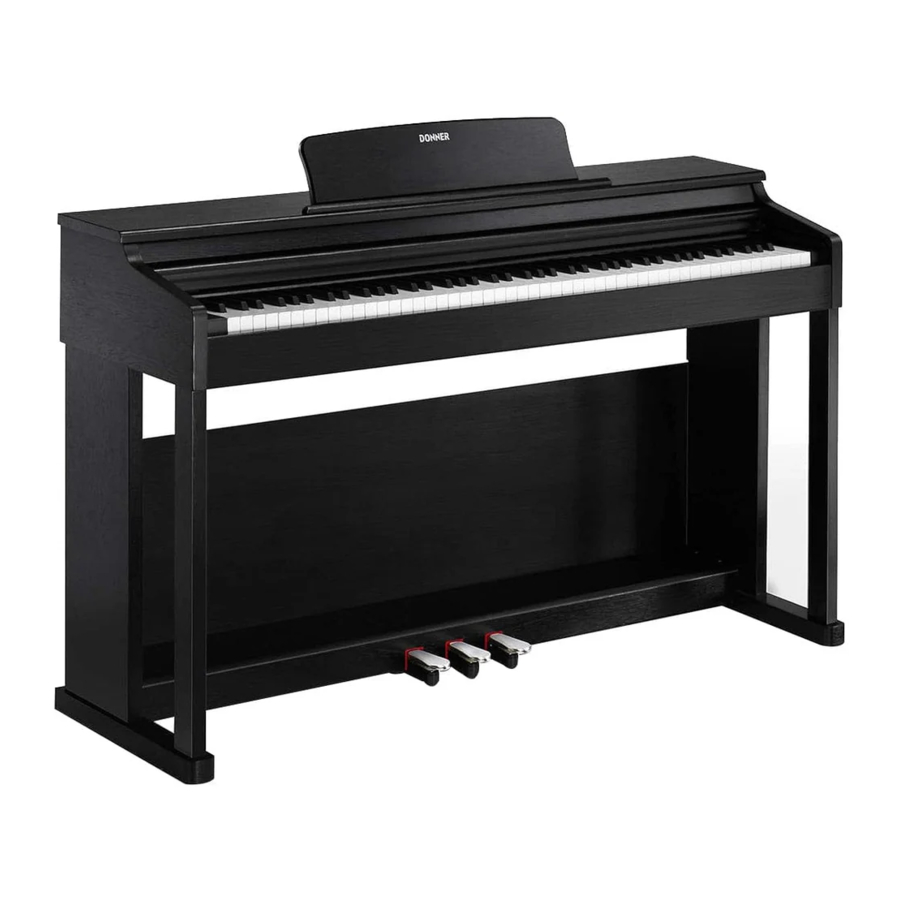 Donner DDP-100S - Digital Piano Manual