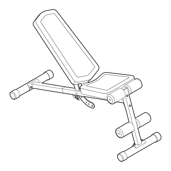 Weider Tc 150 Bench Manual