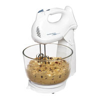 Hamilton Beach 64695N - Power Deluxe Hand/Stand Mixer Owner's Manual