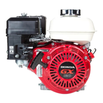 Honda GX120 Owner's Manual