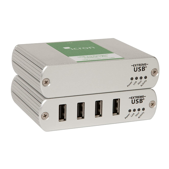 Icron USB 2.0 Ranger 2304GE-LAN Manuals