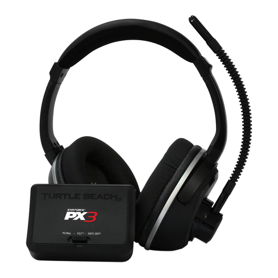 Turtle Beach Ear Force PX3 User Manual