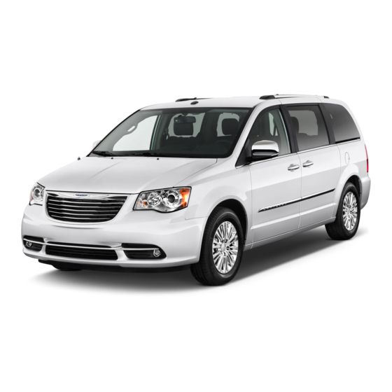 Chrysler TOWN & COUNTRY 2015 Manuals