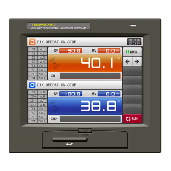 Samwontech TEMP2020 series Operation Manual