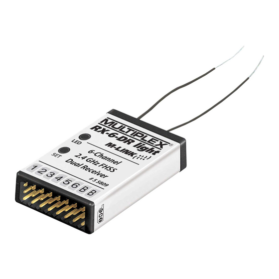 Multiplex M-LINK Series Operating Instructions Manual