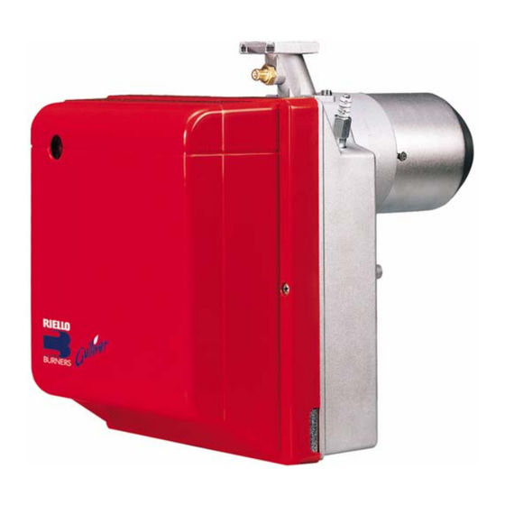 RIELLO BURNERS GULLIVER SERIES INSTALLATION, USE AND MAINTENANCE
