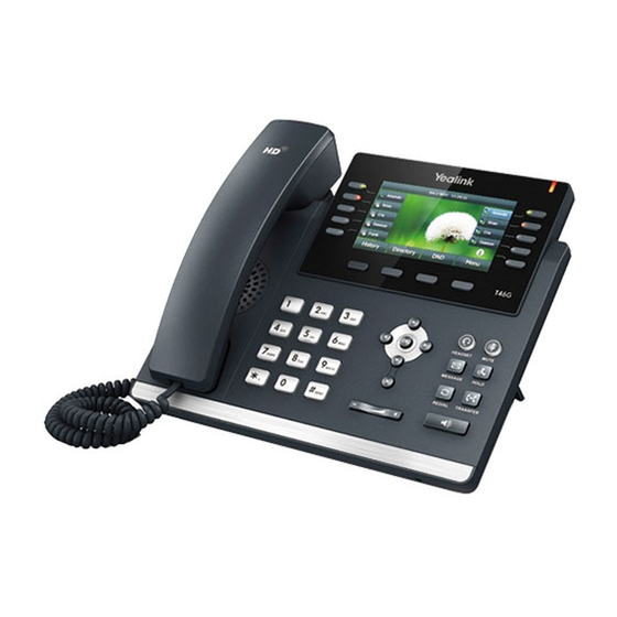 YEALINK SIP T46G USER MANUAL Pdf Download | ManualsLib YEALINK SIP T46G USER MANUAL Pdf Download