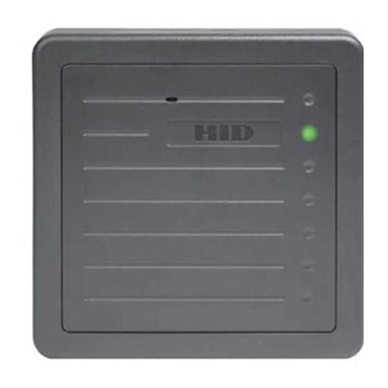 HID PROXPRO II READER INSTALLATION Pdf Download ManualsLib