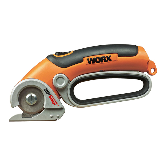 WORX ZIPSNIP WX080 MANUAL Pdf Download ManualsLib