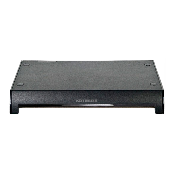 Kathrein CAP Converter Operating Instructions Manual