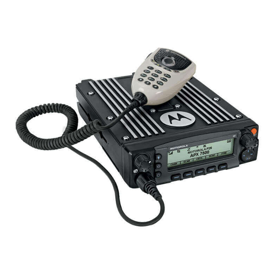 Motorola APX Series User Manual