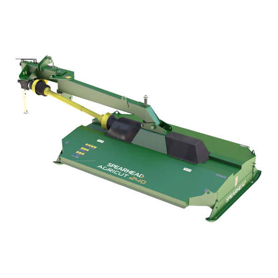 Spearhead AGRICUT 240 OFFSET Handbook