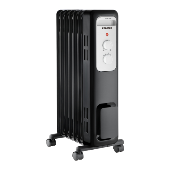 Midea HO-0279 Electric Heater Manuals
