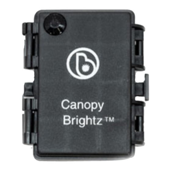 Brightz Canopy Instructions