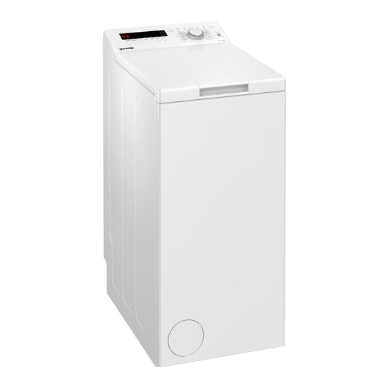 GORENJE WT 62113 INSTRUCTIONS FOR USE MANUAL Pdf Download | ManualsLib