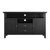 SIMPLIHOME WyndenHall Brooklyn+Max AXCRED17-BL Manual