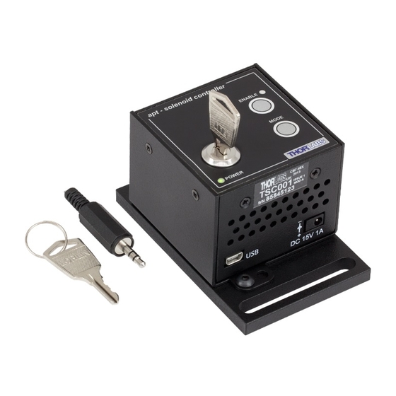 THORLABS TSC001 User Manual