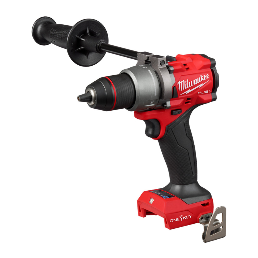 Milwaukee M18 FUEL 2905-20, 2906-20 - DRILL/DRIVER AND HAMMER DRILL/DRIVER Manual