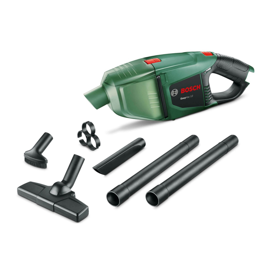 Bosch EasyVac 12 Manual