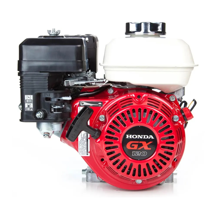 Honda GX120 Owner's Manual