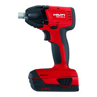 Hilti SF(H) 22-A Operating Instructions Manual