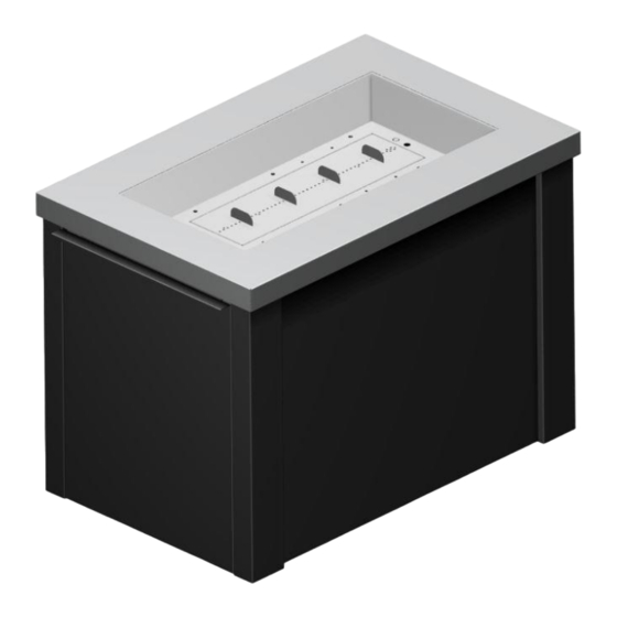 Outdoor GreatRoom Company Providence Fire Pit Manuals