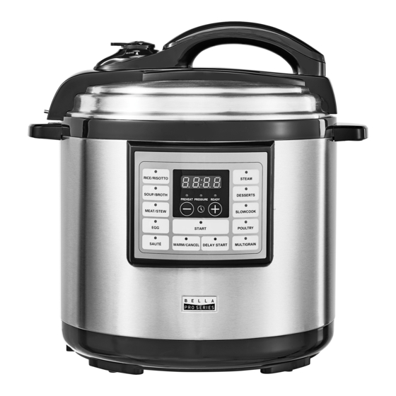 Bella multi 2024 cooker manual