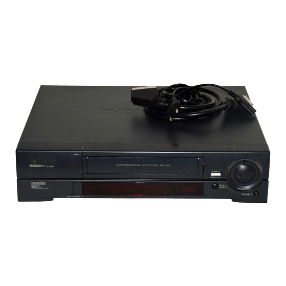 THOMSON VP2850F User Manual