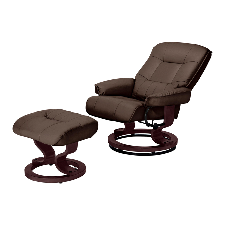 argos santos recliner chair and footstool