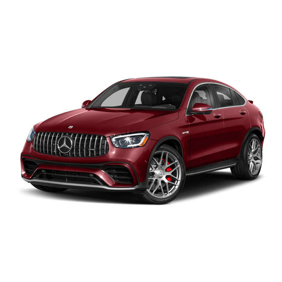 Mercedes-Benz AMG GLC Coupe Supplement Manual