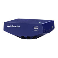 Zeiss Axiocam MR Installation Reference