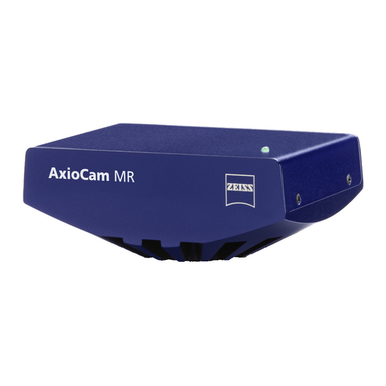 Zeiss Axiocam MR Microscope Camera Manuals