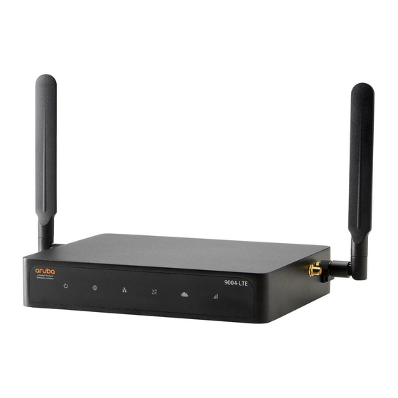 Aruba 9004-LTE Installation Manual