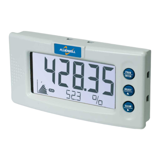 Fluidwell D490-A-PL Manual