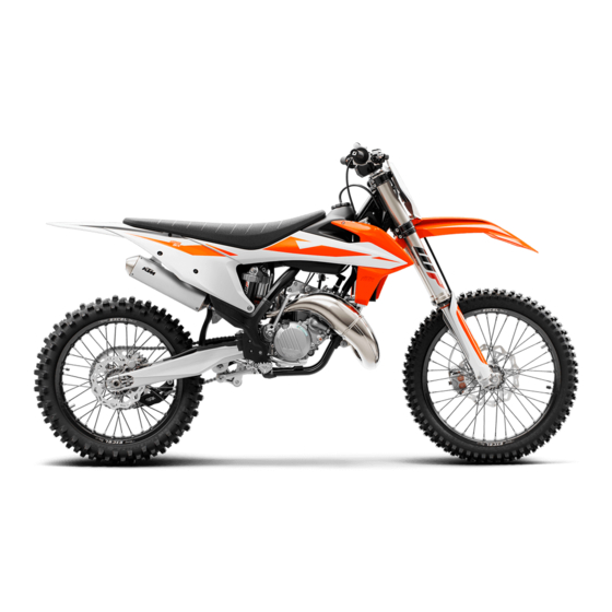KTM 150 SX 2019 Owner's Manual