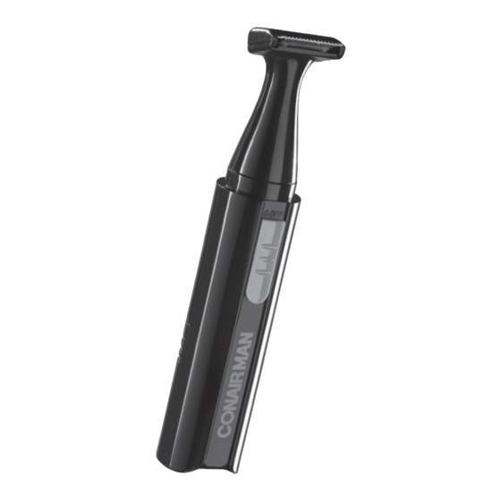 Conair MAN THE TURBO CUT Manual