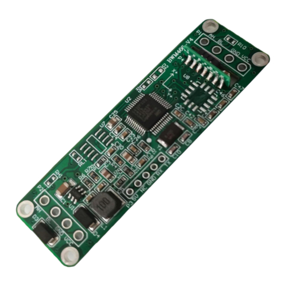BW SENSING BWM467 Series Technical Manual