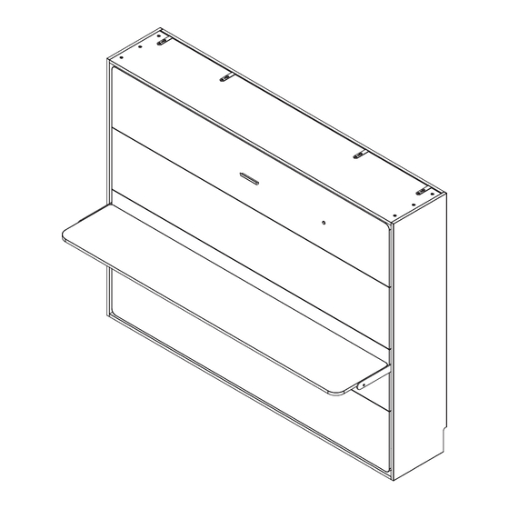 Lori Horizontal Queen Desk Kit Assembly Instructions Manual