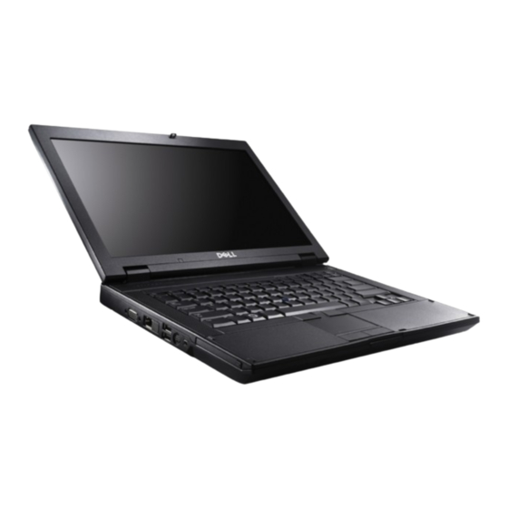 Dell E5500 - Latitude - Core 2 Duo 2.53 GHz Technical Manualbook