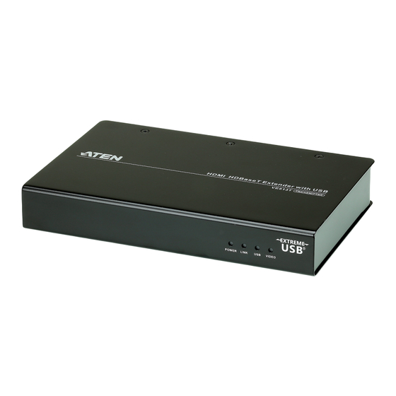 ATEN VE813 User Manual