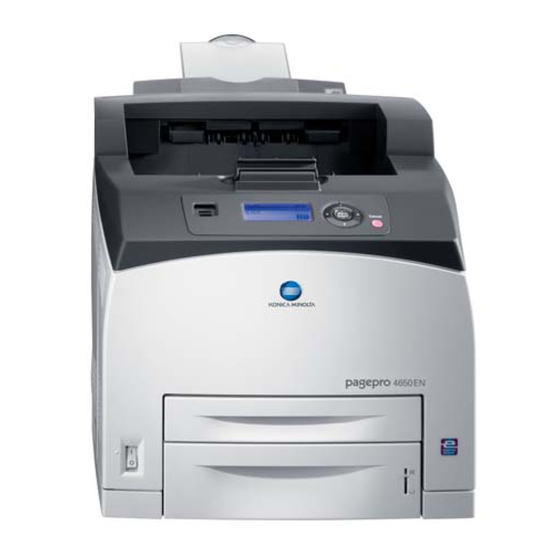 Konica Minolta PAGEPRO 4650EN User Manual