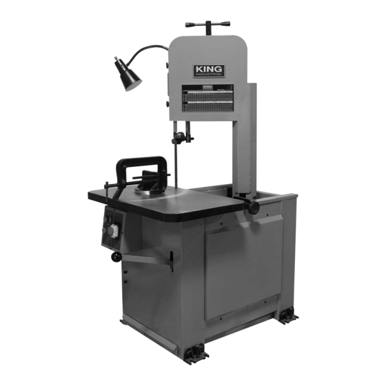 User Manuals: King Industrial KC-914H Cutting Bandsaw