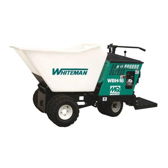 MULTIQUIP Whiteman Series Operation And Parts Manual