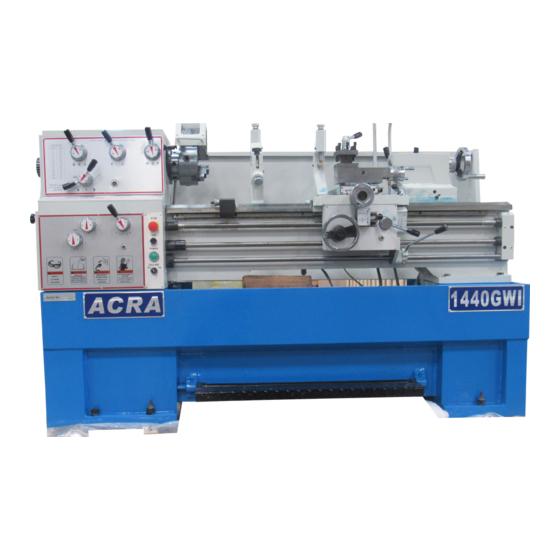 ACRA 1440GWI OPERATION MANUAL Pdf Download ManualsLib