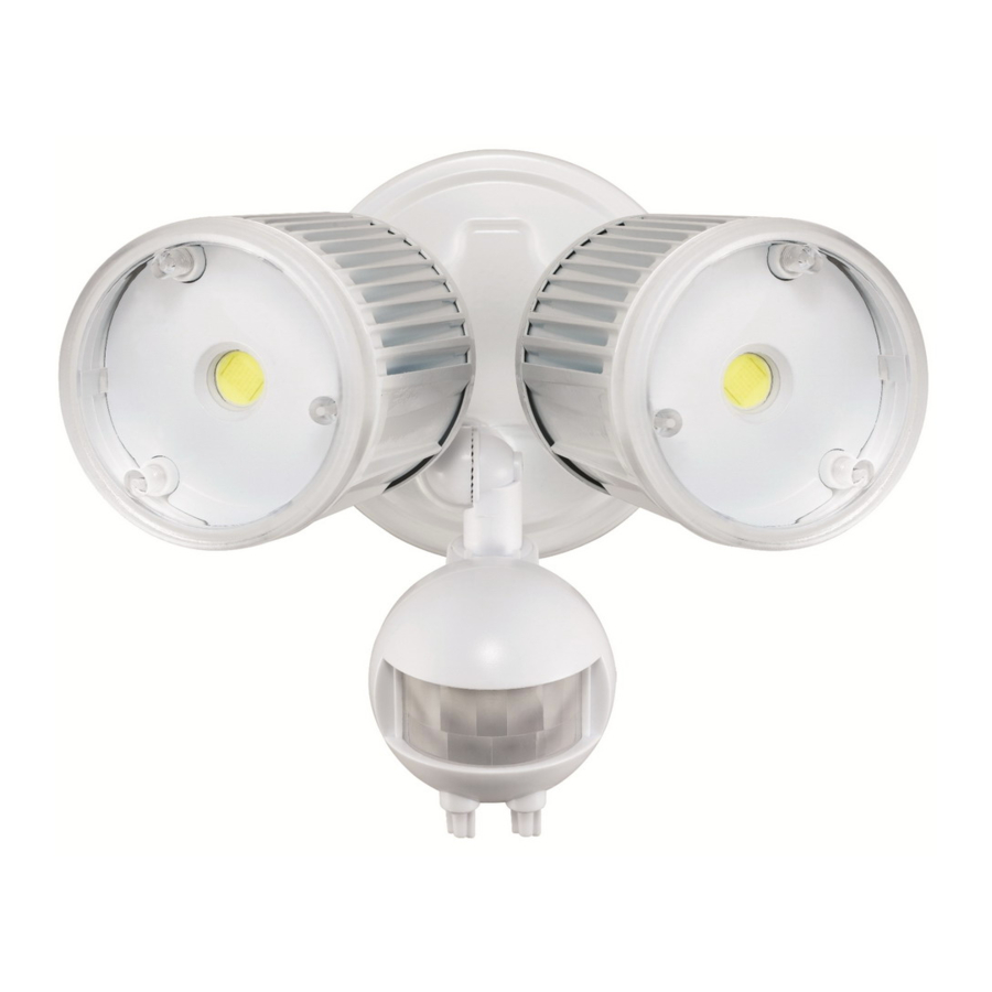 Home zone led motion sensor security shop light manual