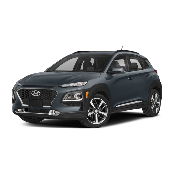 HYUNDAI KONA QUICK REFERENCE MANUAL Pdf Download ManualsLib