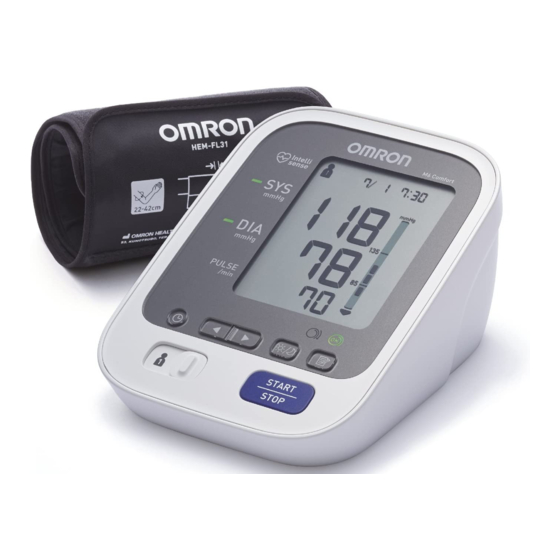 Omron M6 Comfort Instruction Manual